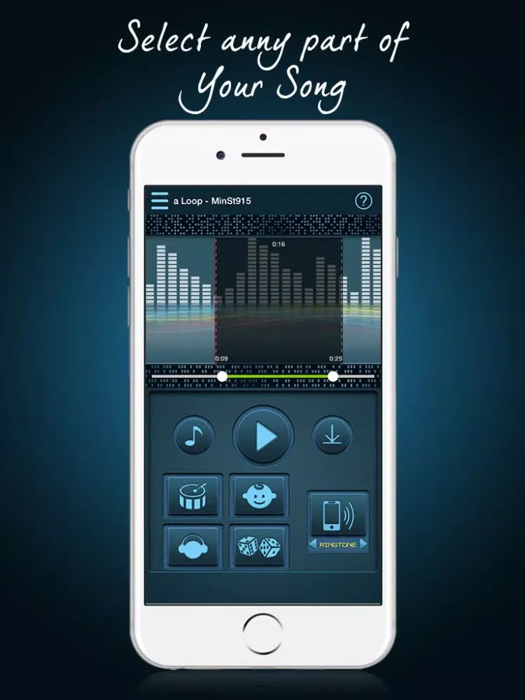Ringtones Maker Premium - Make Unlimited Ringtones, Text Tones, Email Alerts and Reminder Sounds iPad Screenshots