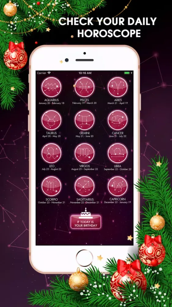 Ảnh chụp màn hình của Easy Zodiac Star Signs Pro