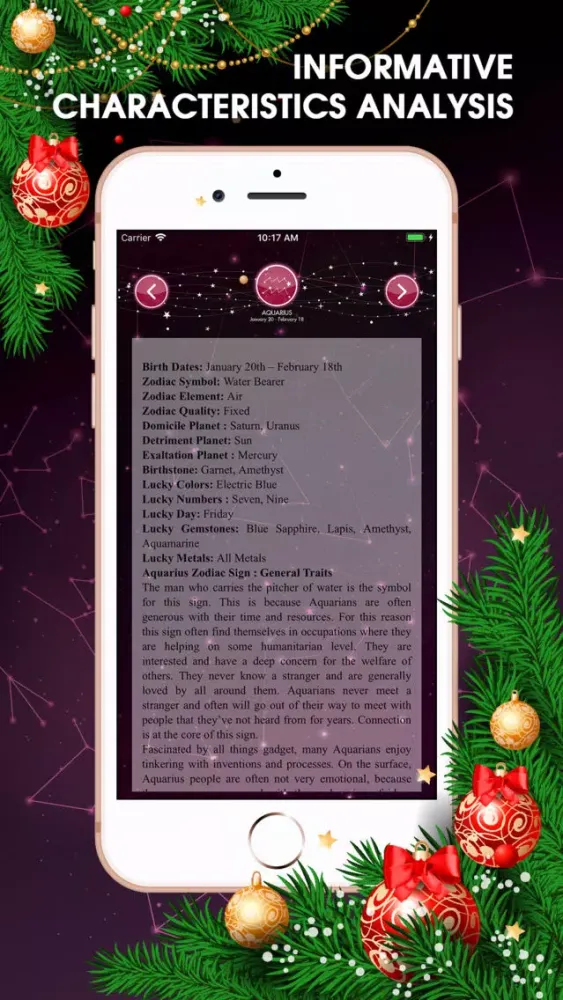 Ảnh chụp màn hình của Easy Zodiac Star Signs Pro