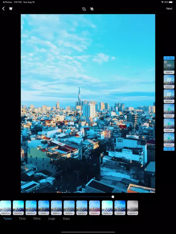 Zrzuty ekranu Travel Filters, Analog Presets iPad 
