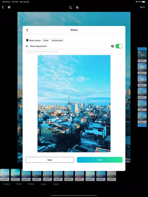 Travel Filters, Analog Presets iPad  Screenshots