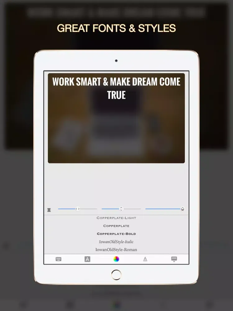 Best Motivation - Your daily quotes, motivational, inspiration photo iPad 應用截圖