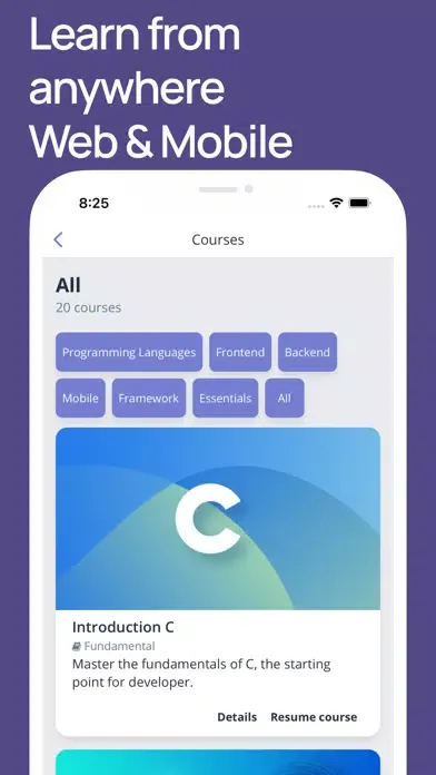 CGoDev - Online Learning سکرین شاٹس
