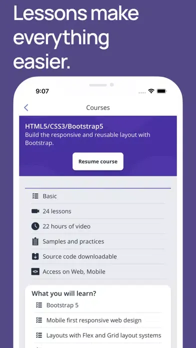 CGoDev - Online Learning سکرین شاٹس