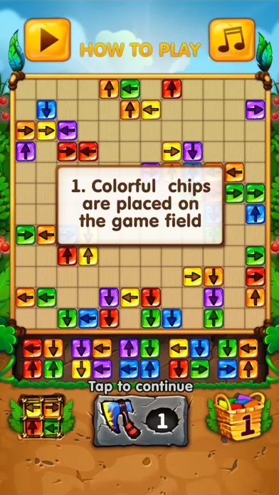 Ảnh chụp màn hình của Arrows: Colored game