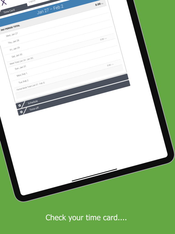 Zrzuty ekranu MyWorx iPad 
