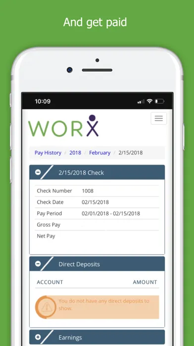 MyWorx Screenshots