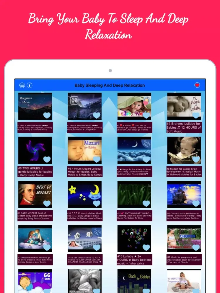 صور BabyHappy - Deep Relaxation, Brain Development iPad 