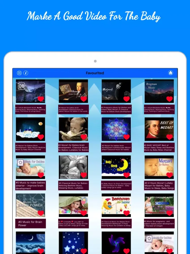 صور BabyHappy - Deep Relaxation, Brain Development iPad 