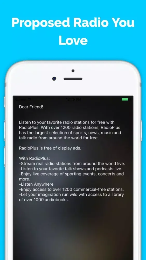RadioPlus - 1200+ Free Books,News,Musics Ekran Görüntüleri