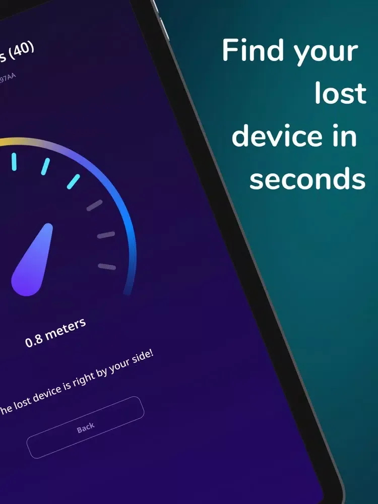Captures d'écran de Find My Bluetooth Devices Plus iPad 