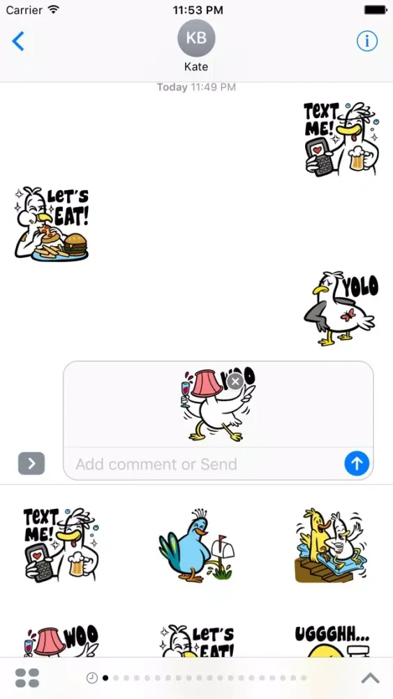 Chicken Text Talk स्क्रीनशॉट