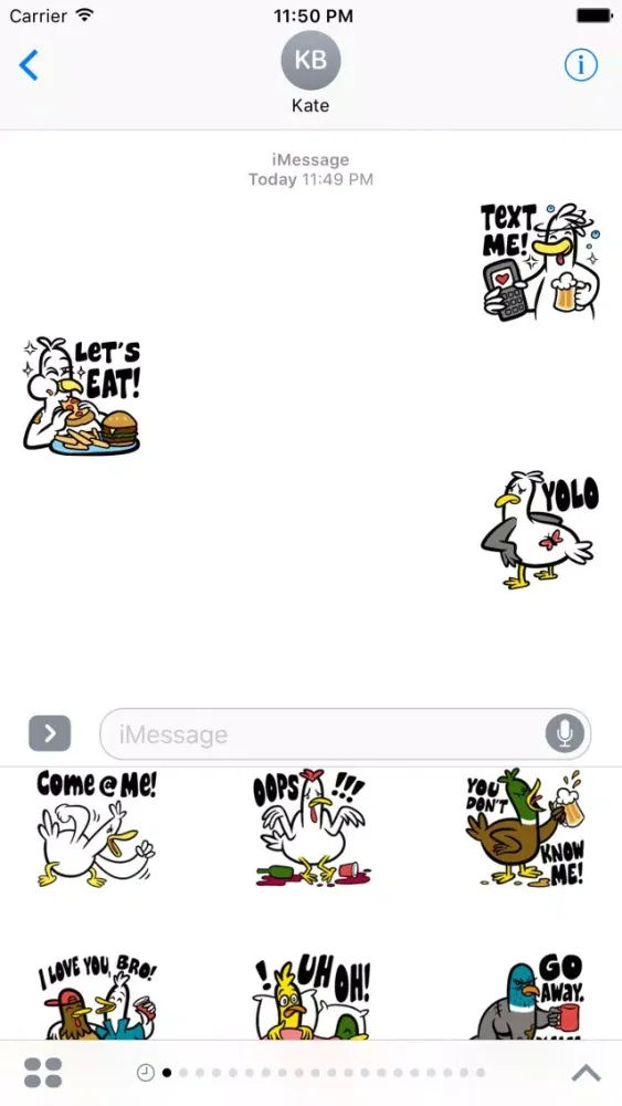 Chicken Text Talk स्क्रीनशॉट