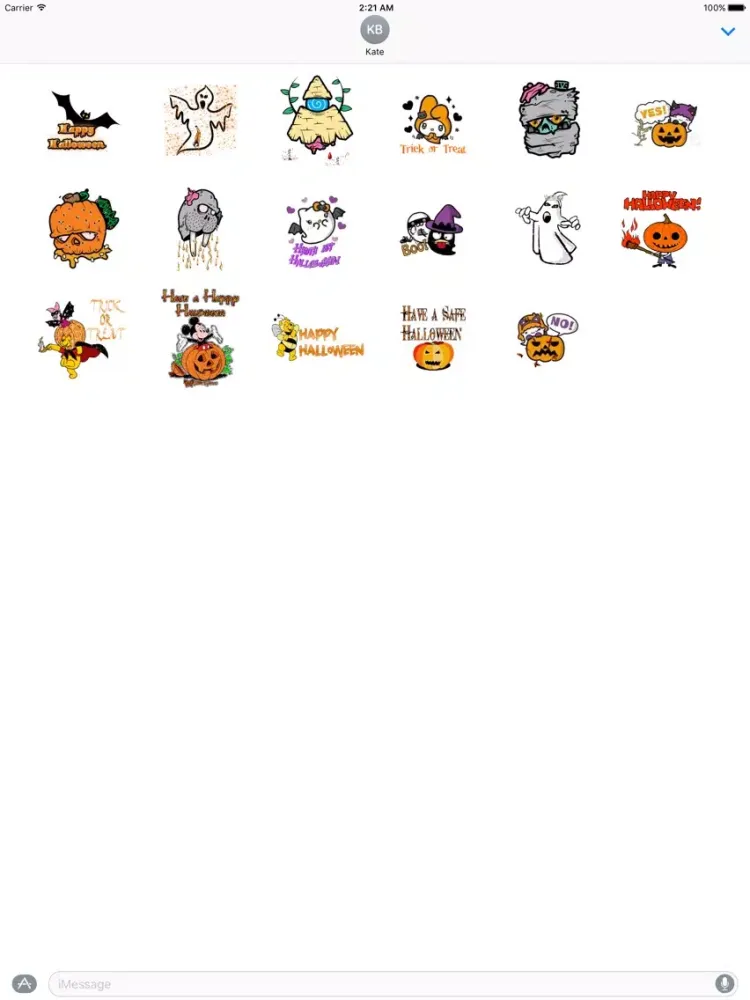 Capturas de pantalla de Hallo Boo iPad 