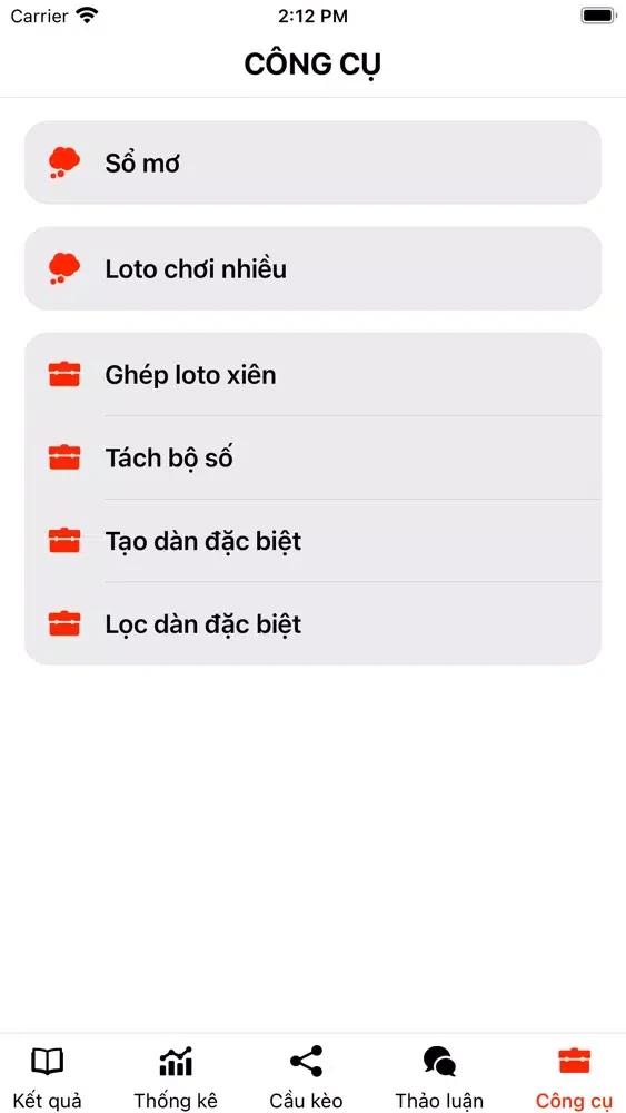 Captures d'écran de Xổ Số 247