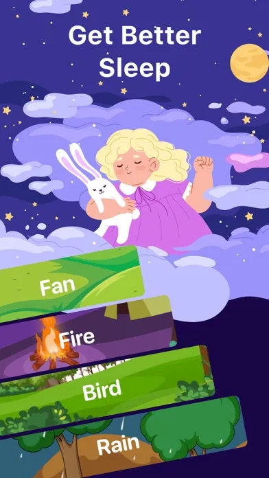 Bedtime Fan: White Noise Sound スクリーンショット