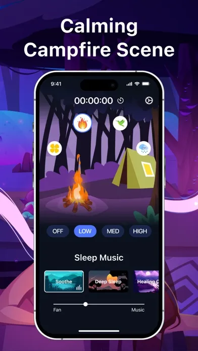 Bedtime Fan: White Noise Sound スクリーンショット