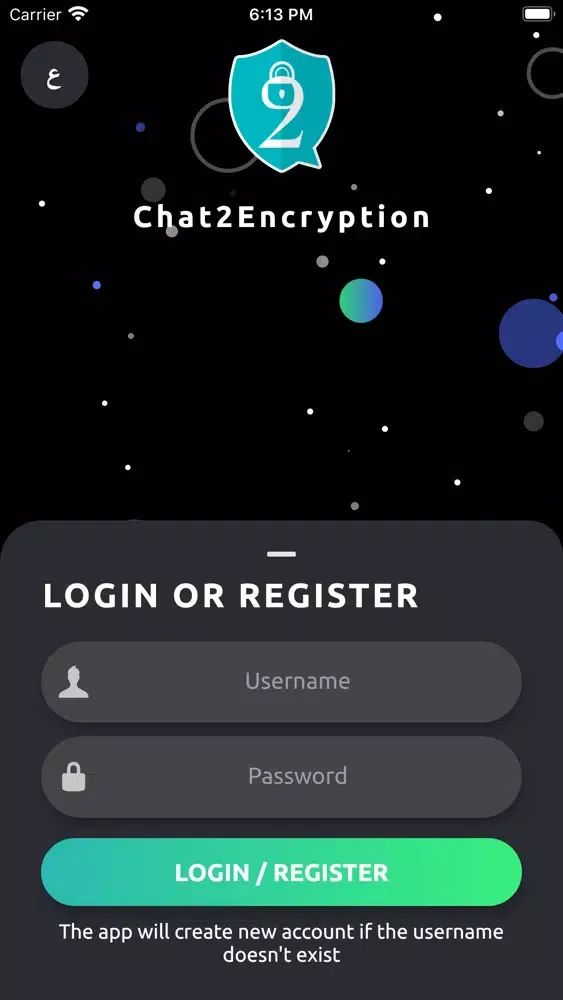 Zrzuty ekranu Chat2Encrypt