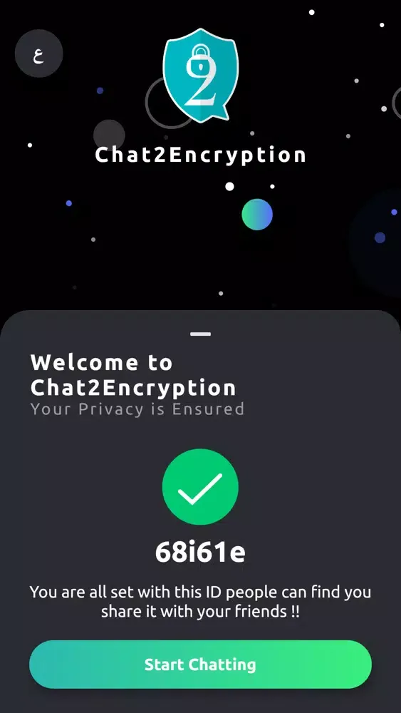 Zrzuty ekranu Chat2Encrypt
