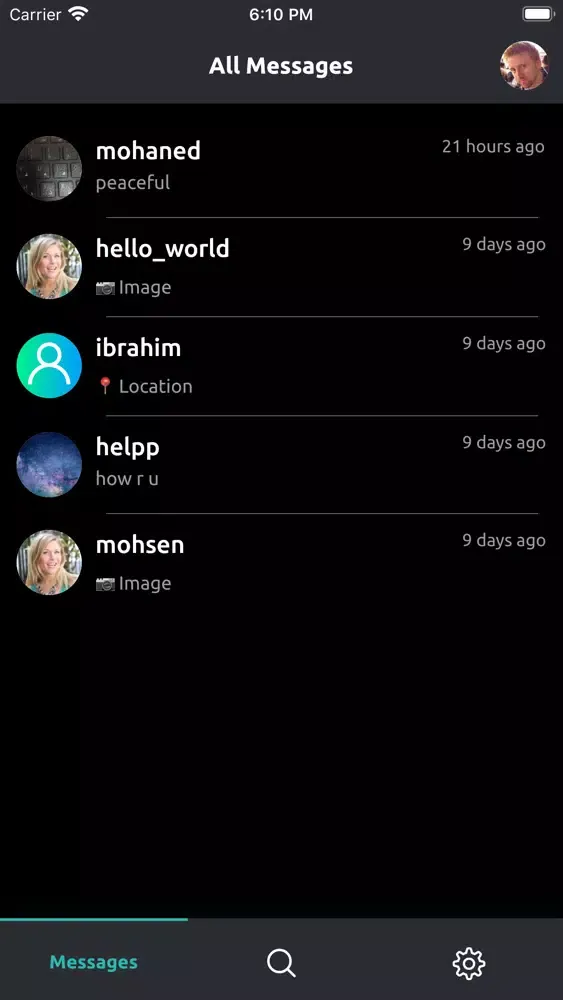 Zrzuty ekranu Chat2Encrypt
