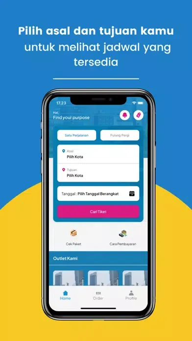 Pesan Tiket - BTM Travel应用截图