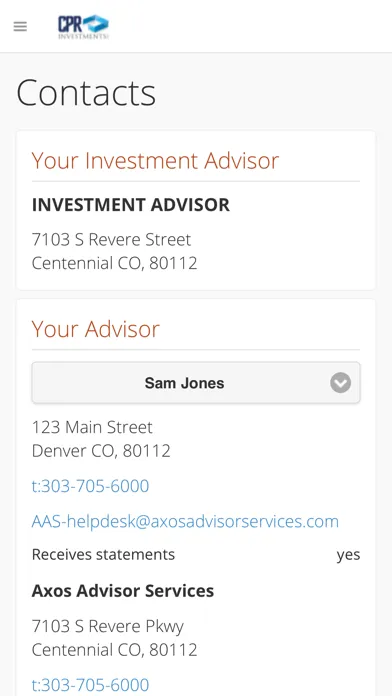 CPR Investments, Inc Screenshots