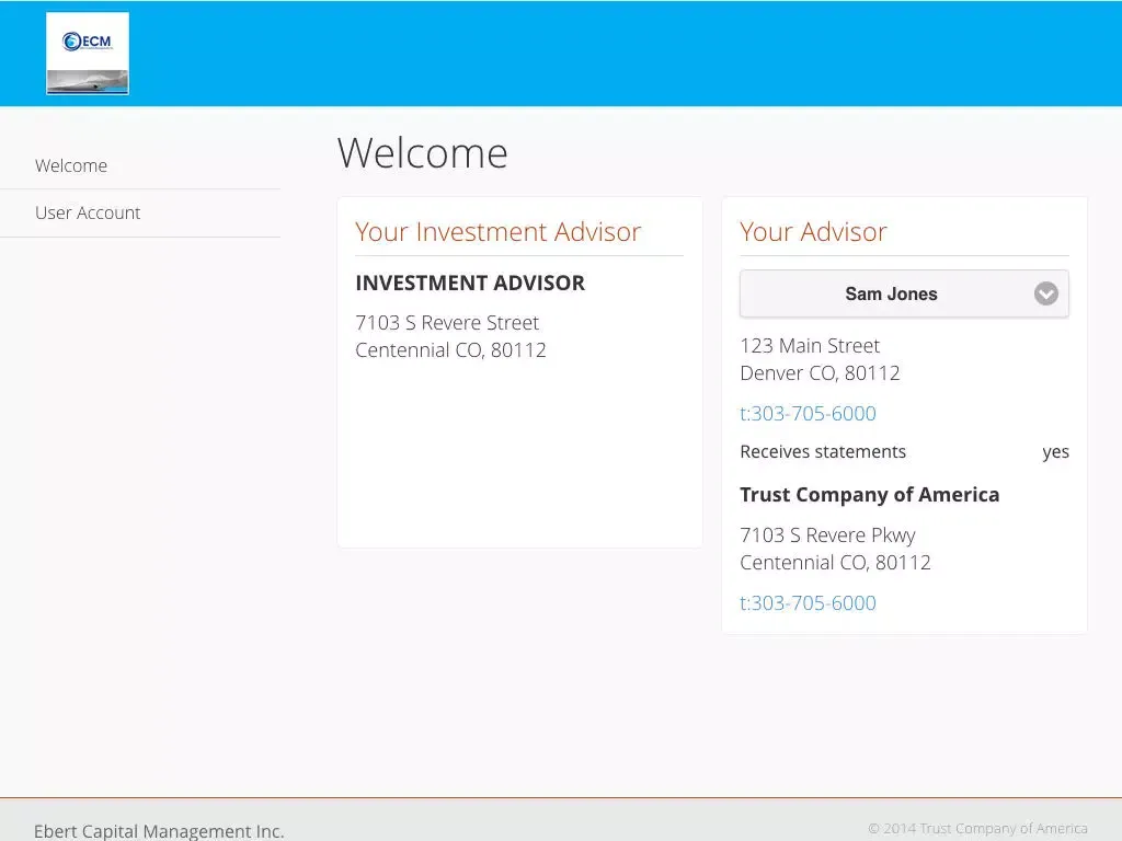Ebert Capital Management iPad 应用截图