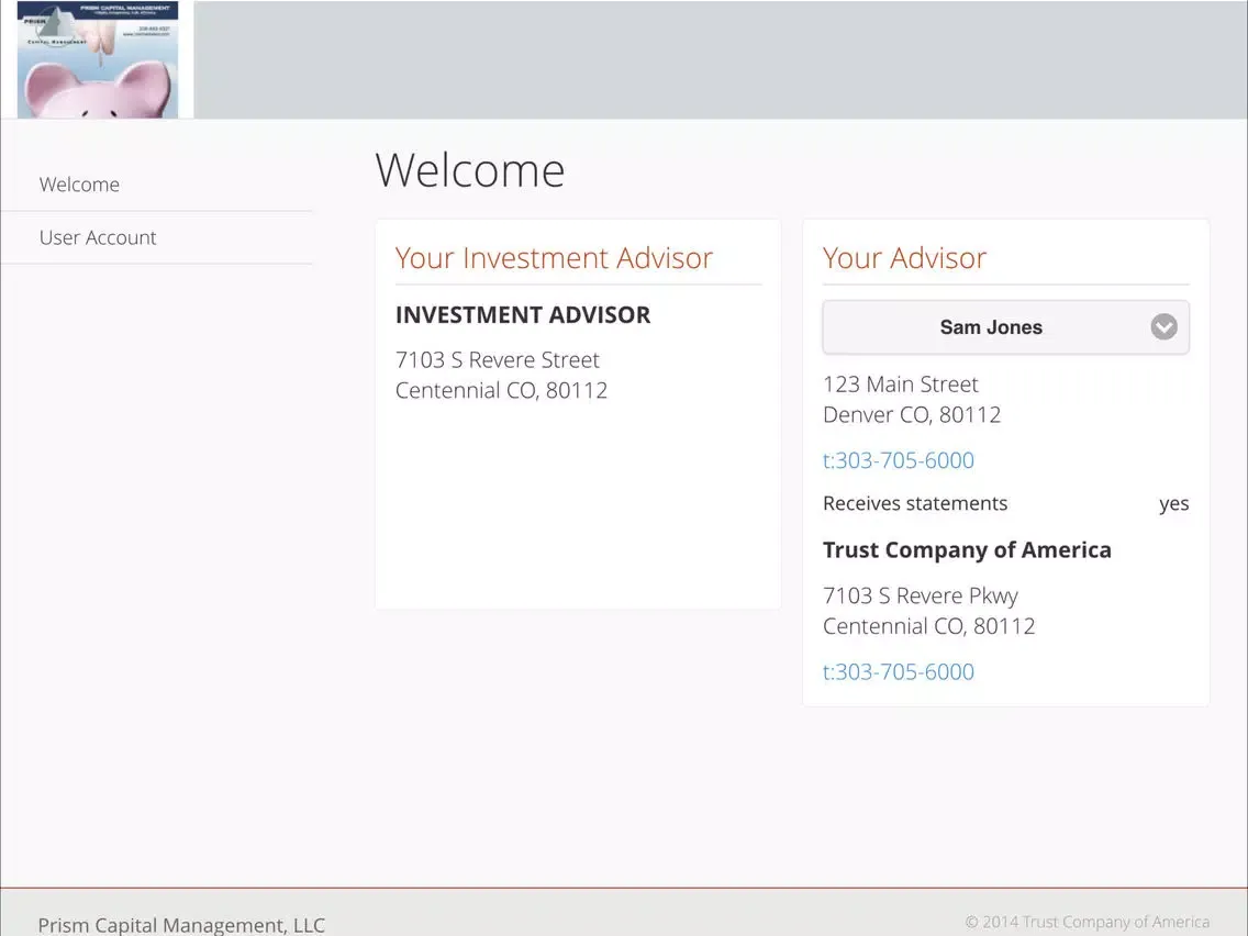Prism Capital Management iPad 应用截图