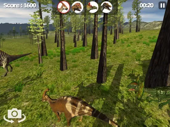 Dinosaur Simulator - Parasaurolophus iPad  Screenshots