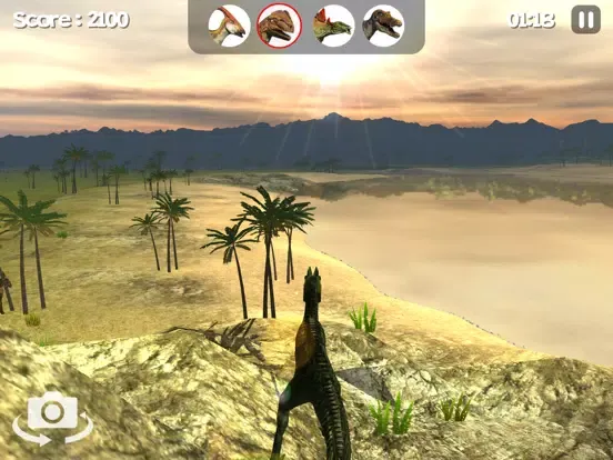 Dinosaur Simulator - Parasaurolophus iPad  Screenshots