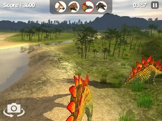 Dinosaur Simulator - Parasaurolophus iPad  Screenshots