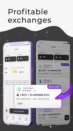 Screenshot di Trustee | crypto & btc wallet
