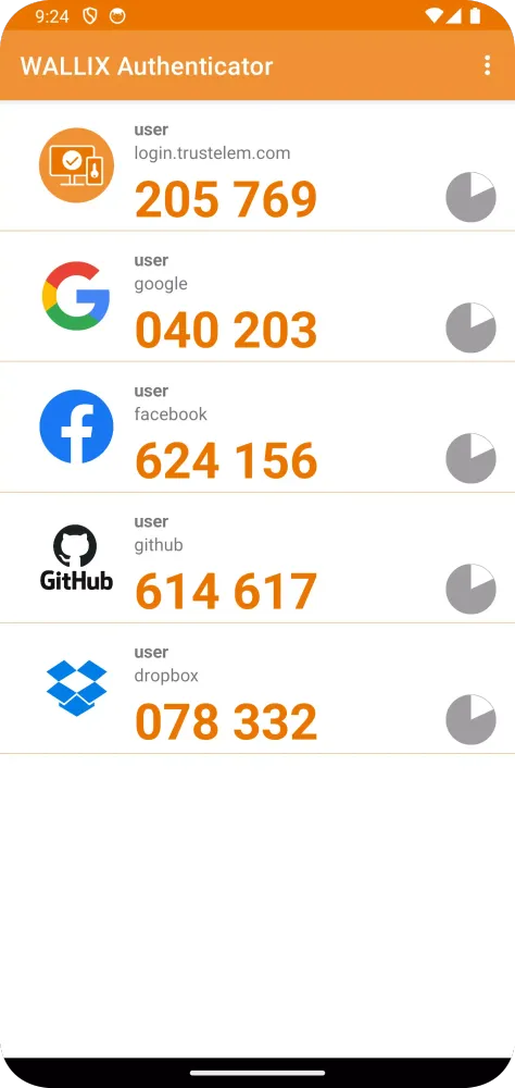 صور WALLIX Authenticator