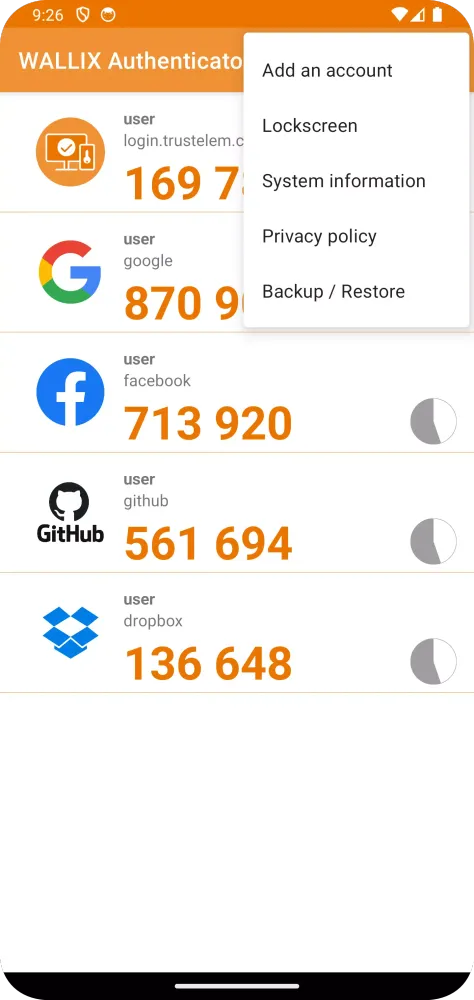 صور WALLIX Authenticator