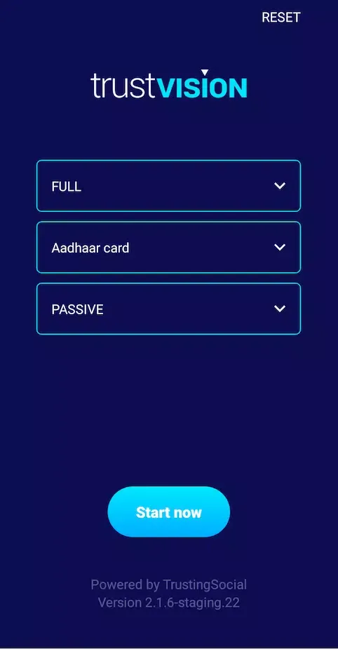 TrustingSocial eKYC/FA स्क्रीनशॉट