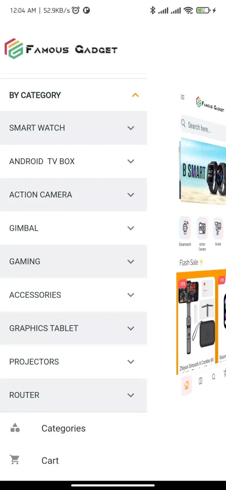 Famous Gadget Ekran Görüntüleri