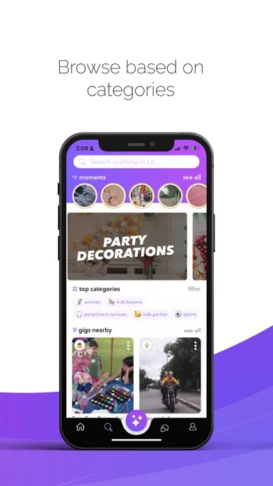 ภาพหน้าจอของ Hoopla.com