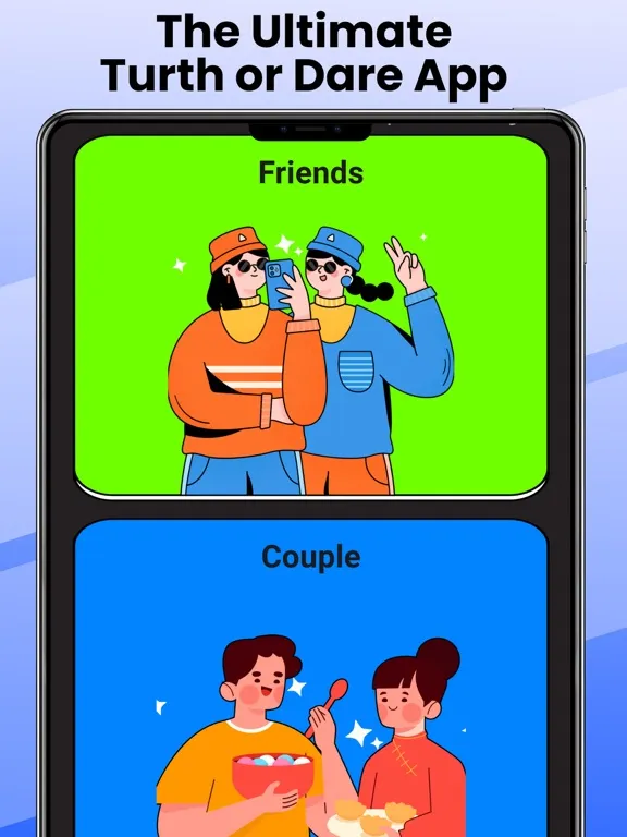 Zrzuty ekranu Truth or Dare Couple Questions iPad 