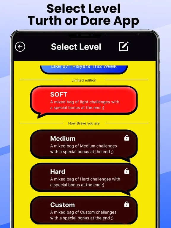 Zrzuty ekranu Truth or Dare Couple Questions iPad 