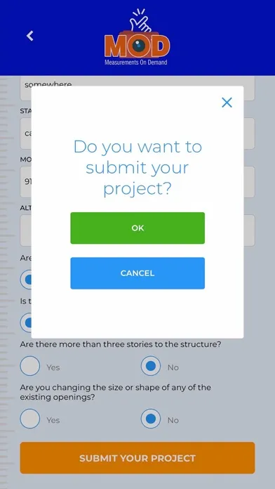 Measurements on Demand Screenshots