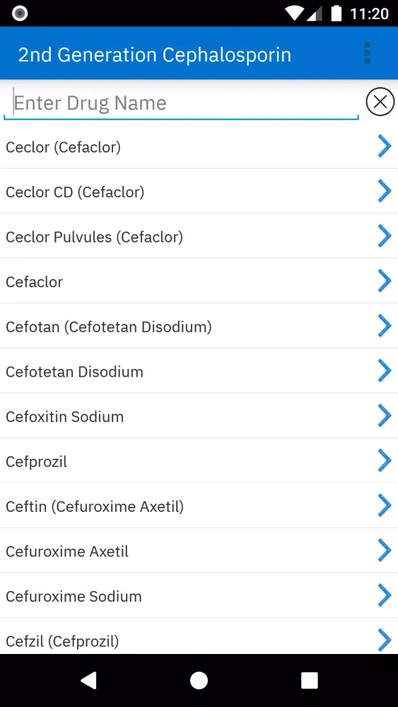 تصاویر Micromedex Drug Reference