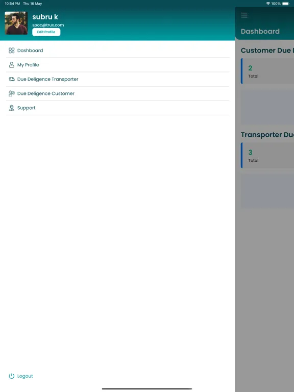 Tangkapan skrin Trux Spoc iPad 