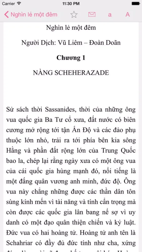 ภาพหน้าจอของ Truyện cổ tích và ngụ ngôn hay !