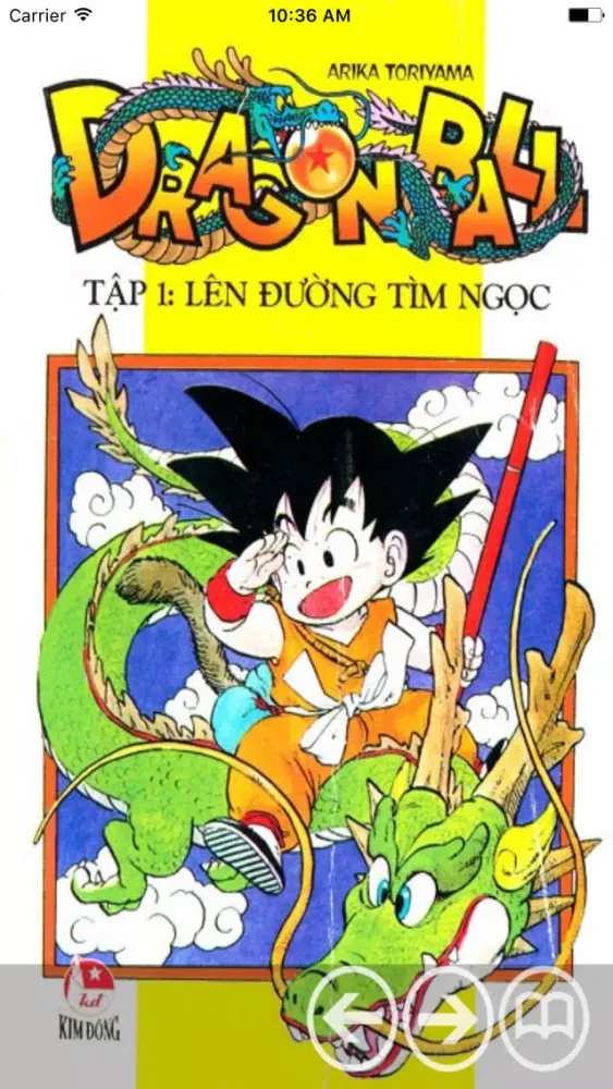 Captures d'écran de Truyện 7 viên ngọc rồng toàn tập