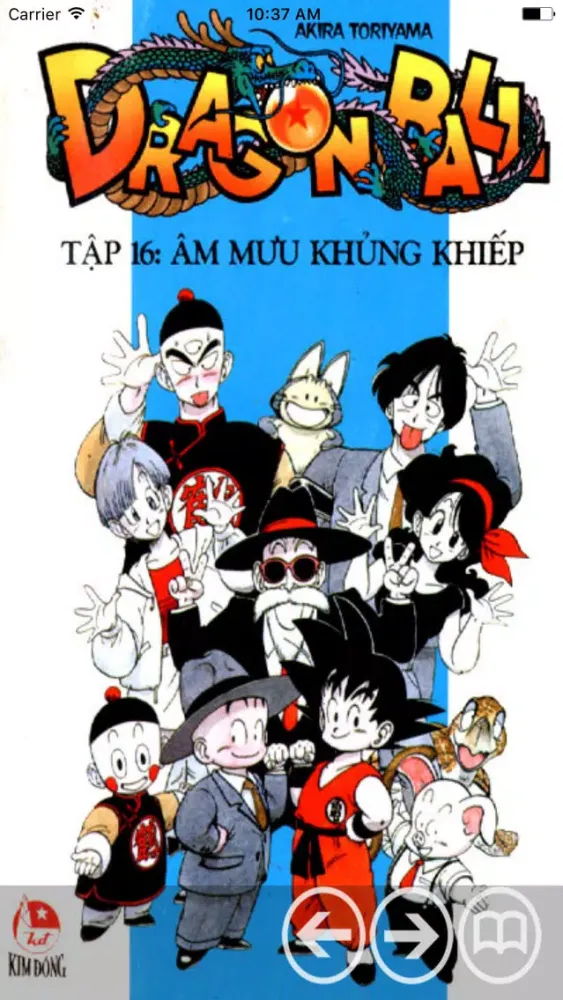 Captures d'écran de Truyện 7 viên ngọc rồng toàn tập