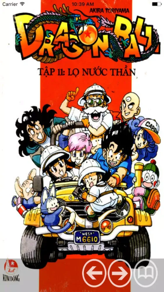 Captures d'écran de Truyện 7 viên ngọc rồng toàn tập