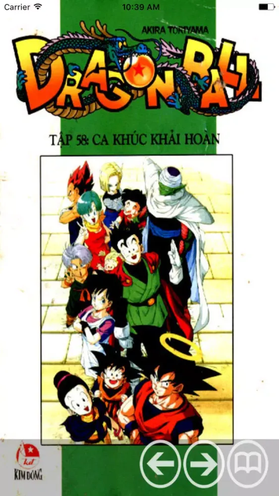 Captures d'écran de Truyện 7 viên ngọc rồng toàn tập