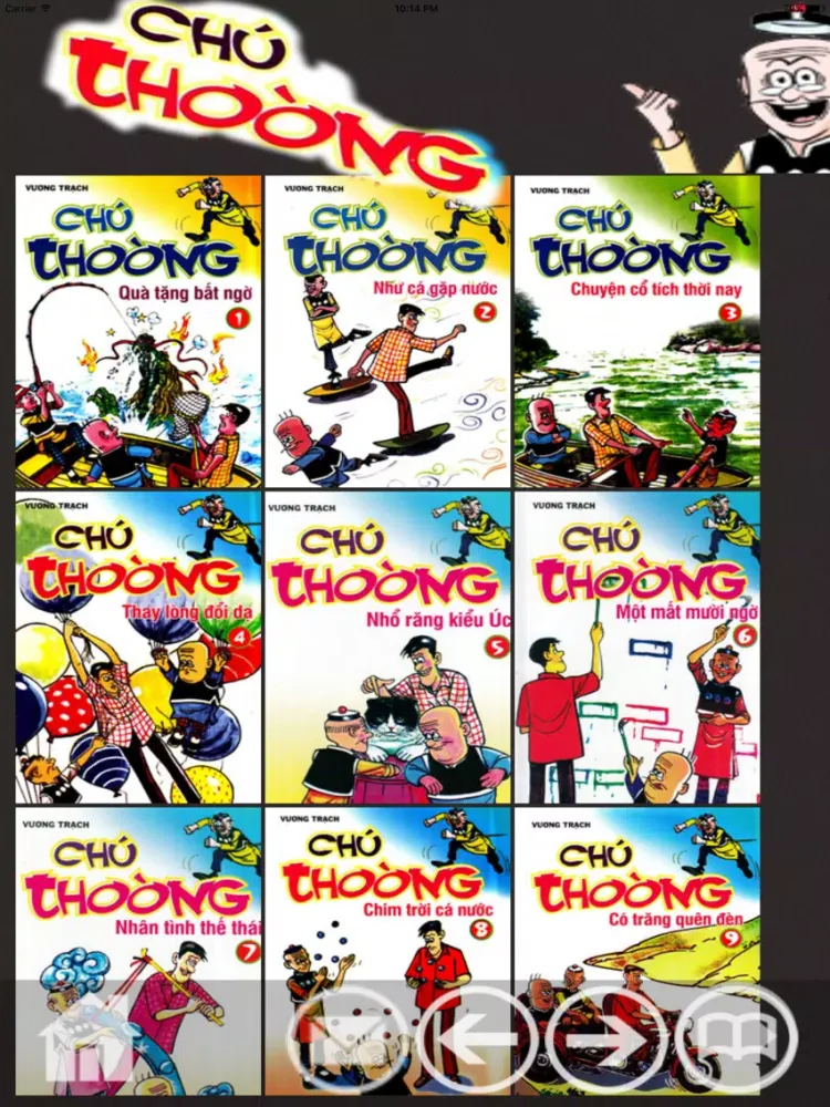 Truyện Chú Thoòng - bộ thứ I iPad Screenshots