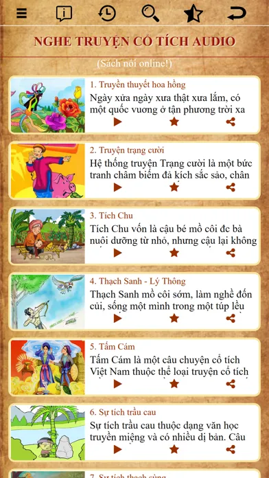Truyện Xưa Tích Cũ स्क्रीनशॉट