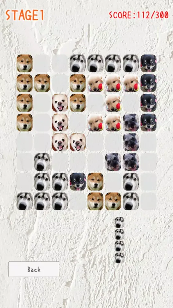 Capturas de tela do Arrange Dogs